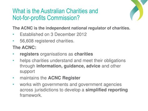 what is acnc|Australian Charities and Not.